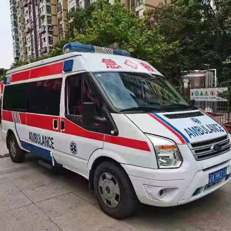 宁晋长途救护车护送病人返乡